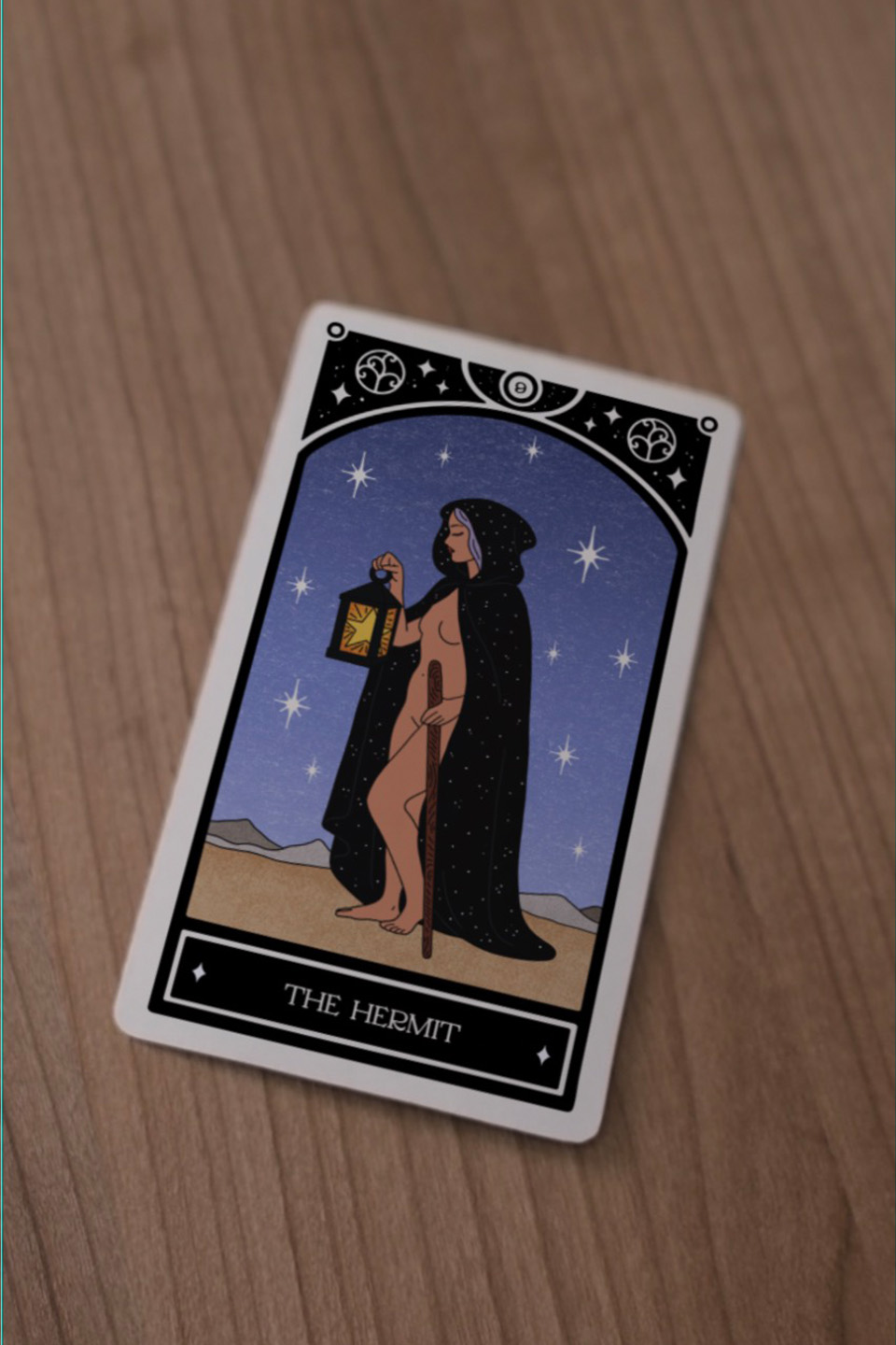 The Hermit tarot card
