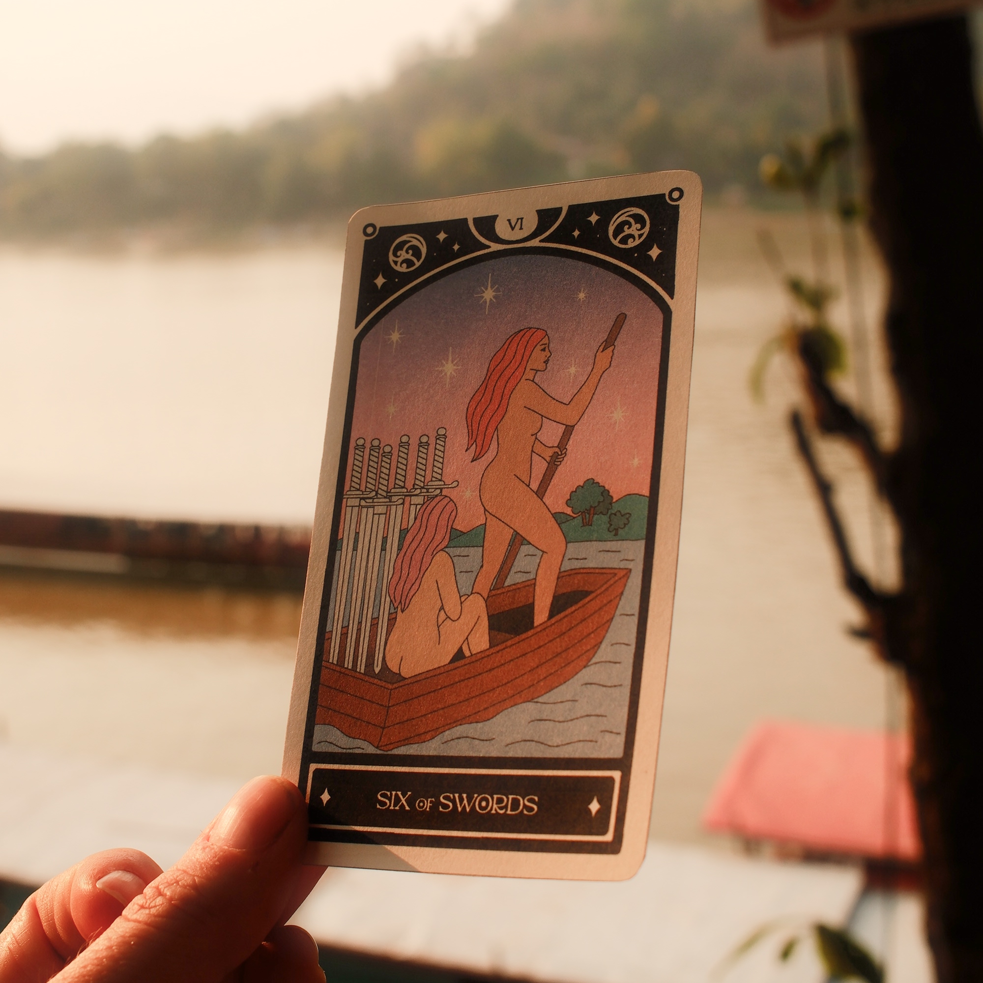 Six of Swords tarot card